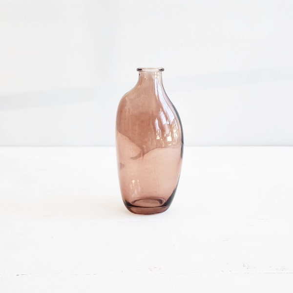 Recycled Bottle Budvase - Violet - 15cm 